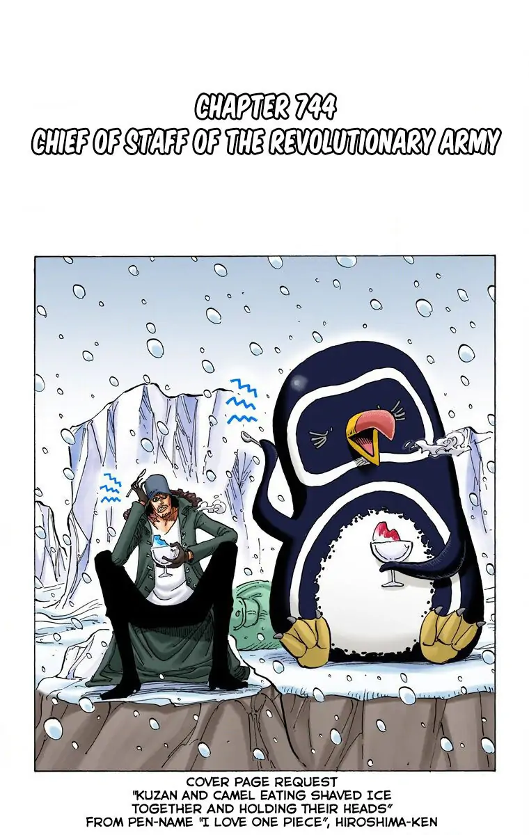 One Piece Digital Colored Chapter 744 image 02